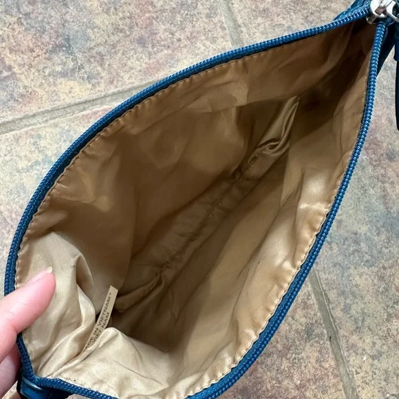 Coach Blue Cosmetic Bag - Picture 5 of 5